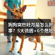 狗狗突然吐泻是怎么回事?5大诱因+6个危险信号揭秘(图3) 狗狗突然吐泻是怎么回事?5大诱因+6个危险信号揭秘(图3)