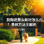 狗狗吃骨头呕吐怎么办?急救方法全解析(图2) 狗狗吃骨头呕吐怎么办?急救方法全解析(图2)