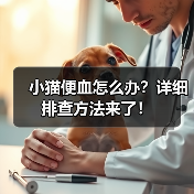 小猫便血怎么办?详细排查方法来了!(图4) 小猫便血怎么办?详细排查方法来了!(图4)