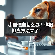 小猫便血怎么办?详细排查方法来了!(图1) 小猫便血怎么办?详细排查方法来了!(图1)