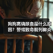 狗狗高烧尿血是什么原因?警惕致命前列腺炎!(图4) 狗狗高烧尿血是什么原因?警惕致命前列腺炎!(图4)