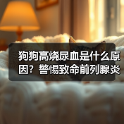 狗狗高烧尿血是什么原因?警惕致命前列腺炎!(图3) 狗狗高烧尿血是什么原因?警惕致命前列腺炎!(图3)