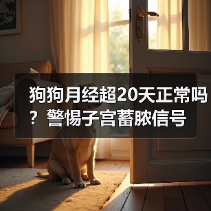 狗狗月经超20天正常吗?警惕子宫蓄脓信号(图4) 狗狗月经超20天正常吗?警惕子宫蓄脓信号(图4)