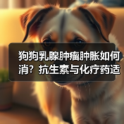 狗狗乳腺肿瘤肿胀如何消?抗生素与化疗药适用场景全解析(图4) 狗狗乳腺肿瘤肿胀如何消?抗生素与化疗药适用场景全解析(图4)