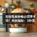 狗狗乳腺肿瘤必须手术吗?兽医揭秘:3种情况可保守治疗(图1) 狗狗乳腺肿瘤必须手术吗?兽医揭秘:3种情况可保守治疗(图1)