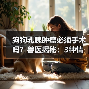 狗狗乳腺肿瘤必须手术吗?兽医揭秘:3种情况可保守治疗(图3) 狗狗乳腺肿瘤必须手术吗?兽医揭秘:3种情况可保守治疗(图3)