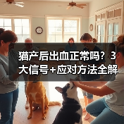 猫产后出血正常吗？3大信号+应对方法全解析（图1）