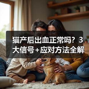 猫产后出血正常吗？3大信号+应对方法全解析（图2）