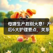 母猫生产后别大意!产后6大护理要点,关系到猫妈妈和小猫健康(图2) 母猫生产后别大意!产后6大护理要点,关系到猫妈妈和小猫健康(图2)
