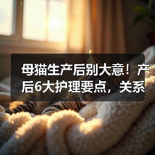 母猫生产后别大意!产后6大护理要点,关系到猫妈妈和小猫健康(图3) 母猫生产后别大意!产后6大护理要点,关系到猫妈妈和小猫健康(图3)