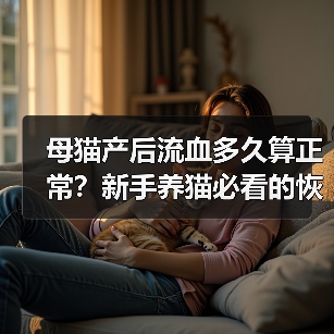 母猫产后流血多久算正常?新手养猫必看的恢复期指南(图4) 母猫产后流血多久算正常?新手养猫必看的恢复期指南(图4)