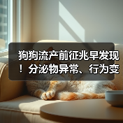 狗狗流产前征兆早发现!分泌物异常、行为变化警惕,新手必看急救指南(图1) 狗狗流产前征兆早发现!分泌物异常、行为变化警惕,新手必看急救指南(图1)