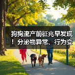 狗狗流产前征兆早发现!分泌物异常、行为变化警惕,新手必看急救指南(图3) 狗狗流产前征兆早发现!分泌物异常、行为变化警惕,新手必看急救指南(图3)
