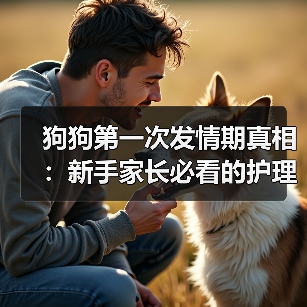 狗狗第一次发情期真相:新手家长必看的护理全攻略(图3) 狗狗第一次发情期真相:新手家长必看的护理全攻略(图3)