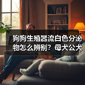 狗狗生殖器流白色分泌物怎么辨别?母犬公犬差异大(图1) 狗狗生殖器流白色分泌物怎么辨别?母犬公犬差异大(图1)