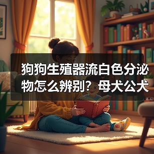 狗狗生殖器流白色分泌物怎么辨别?母犬公犬差异大(图2) 狗狗生殖器流白色分泌物怎么辨别?母犬公犬差异大(图2)