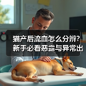 猫产后流血怎么分辨？新手必看恶露与异常出血区别（图3）