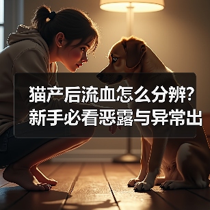 猫产后流血怎么分辨？新手必看恶露与异常出血区别（图1）