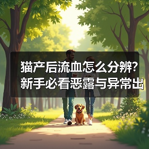猫产后流血怎么分辨？新手必看恶露与异常出血区别（图4）