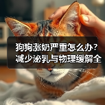 狗狗涨奶严重怎么办?减少泌乳与物理缓解全攻略(图3) 狗狗涨奶严重怎么办?减少泌乳与物理缓解全攻略(图3)