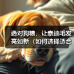 选对狗粮,让泰迪毛发亮如新(如何选择适合泰迪的狗粮)(图4) 选对狗粮,让泰迪毛发亮如新(如何选择适合泰迪的狗粮)(图4)