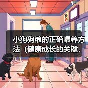 小狗狗粮的正确喂养方法（健康成长的关键，了解小狗狗粮的正确吃法）
