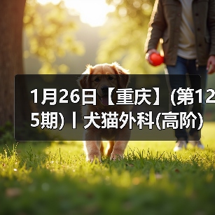 1月26日【重庆】(第125期)丨犬猫外科(高阶)班!含SUB(人人可实操)、乳糜胸等技术!(图4) 1月26日【重庆】(第125期)丨犬猫外科(高阶)班!含SUB(人人可实操)、乳糜胸等技术!(图4)