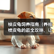 棱皮龟饲养指南（养殖棱皮龟的最全攻略，让你做个成功的养殖者）