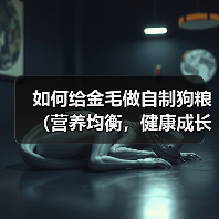 如何给金毛做自制狗粮（营养均衡，健康成长）