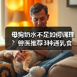 母狗奶水不足如何调理?兽医推荐3种通乳食疗方法(图3) 母狗奶水不足如何调理?兽医推荐3种通乳食疗方法(图3)