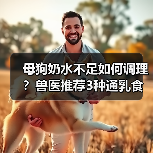 母狗奶水不足如何调理?兽医推荐3种通乳食疗方法(图1) 母狗奶水不足如何调理?兽医推荐3种通乳食疗方法(图1)