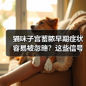 猫咪子宫蓄脓早期症状容易被忽略？这些信号要牢记（图3）