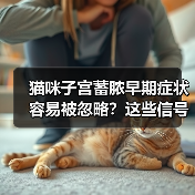 猫咪子宫蓄脓早期症状容易被忽略？这些信号要牢记（图1）