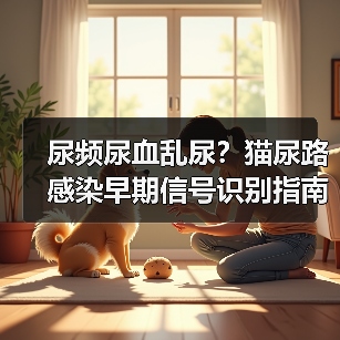尿频尿血乱尿?猫尿路感染早期信号识别指南(图4) 尿频尿血乱尿?猫尿路感染早期信号识别指南(图4)