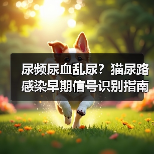 尿频尿血乱尿?猫尿路感染早期信号识别指南(图1) 尿频尿血乱尿?猫尿路感染早期信号识别指南(图1)