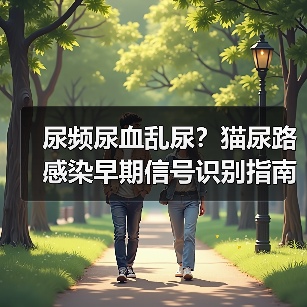 尿频尿血乱尿?猫尿路感染早期信号识别指南(图3) 尿频尿血乱尿?猫尿路感染早期信号识别指南(图3)