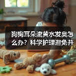 狗狗耳朵流黄水发臭怎么办？科学护理避免并发症（图3）