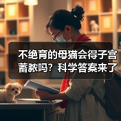 不绝育的母猫会得子宫蓄脓吗？科学答案来了（图1）