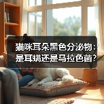 猫咪耳朵黑色分泌物：是耳螨还是马拉色菌？正确清洁方法全解析（图3）