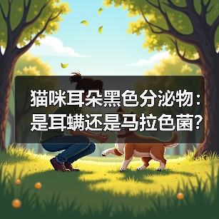 猫咪耳朵黑色分泌物：是耳螨还是马拉色菌？正确清洁方法全解析（图4）