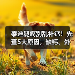 泰迪腿瘸别乱补钙!先查5大原因,缺钙、外伤还是关节炎?(图1) 泰迪腿瘸别乱补钙!先查5大原因,缺钙、外伤还是关节炎?(图1)