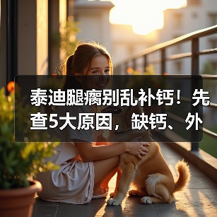 泰迪腿瘸别乱补钙!先查5大原因,缺钙、外伤还是关节炎?(图2) 泰迪腿瘸别乱补钙!先查5大原因,缺钙、外伤还是关节炎?(图2)