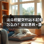 法斗后腿突然站不起来怎么办？家庭急救+康复训练全攻略（图4）