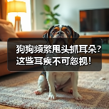狗狗频繁甩头抓耳朵？这些耳疾不可忽视！（图1）