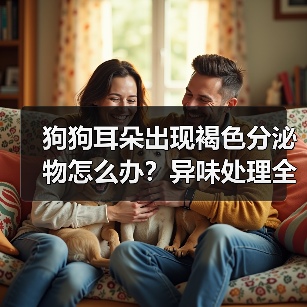 狗狗耳朵出现褐色分泌物怎么办？异味处理全攻略（图4）