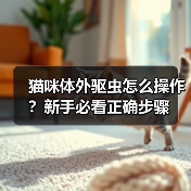 猫咪体外驱虫怎么操作?新手必看正确步骤(图4) 猫咪体外驱虫怎么操作?新手必看正确步骤(图4)