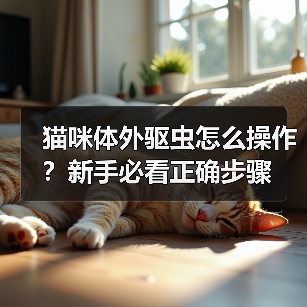 猫咪体外驱虫怎么操作?新手必看正确步骤(图1) 猫咪体外驱虫怎么操作?新手必看正确步骤(图1)