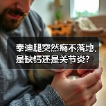 泰迪腿突然瘸不落地,是缺钙还是关节炎?(图3) 泰迪腿突然瘸不落地,是缺钙还是关节炎?(图3)