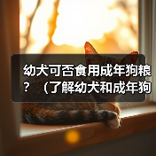幼犬可否食用成年狗粮?(了解幼犬和成年狗粮的区别及选择)(图3) 幼犬可否食用成年狗粮?(了解幼犬和成年狗粮的区别及选择)(图3)