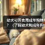 幼犬可否食用成年狗粮?(了解幼犬和成年狗粮的区别及选择)(图1) 幼犬可否食用成年狗粮?(了解幼犬和成年狗粮的区别及选择)(图1)